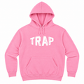 CLASSIC TRAP HOODIE (PINK/WHITE)