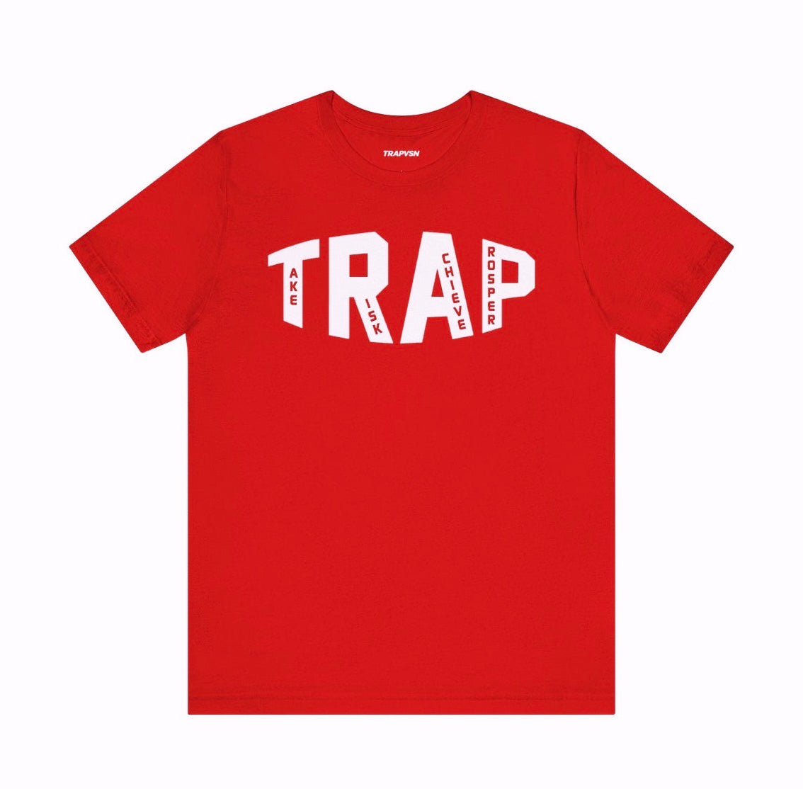 CLASSIC TRAP TEE (RED/WHITE)